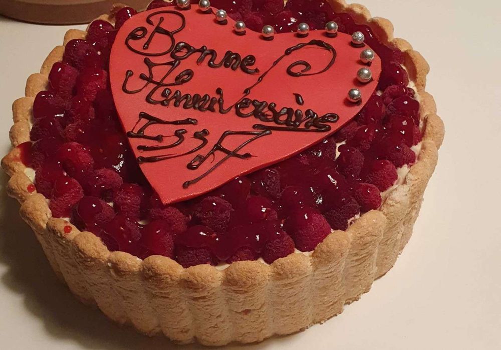 Framboisier, création pâtissière artisanale