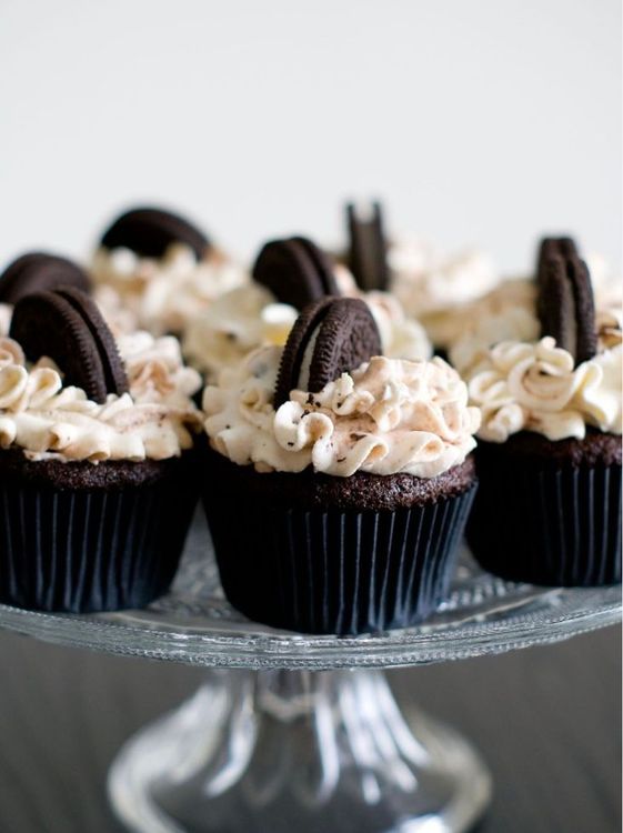 Cupcake oréo, création pâtissière artisanale