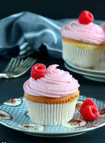 Cupcake frambroise