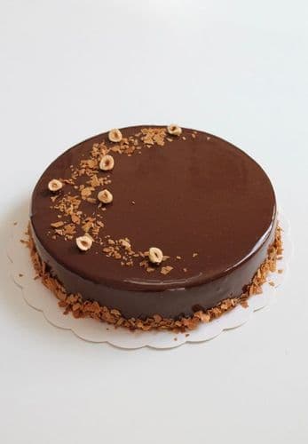 Entremet chocolat praliné